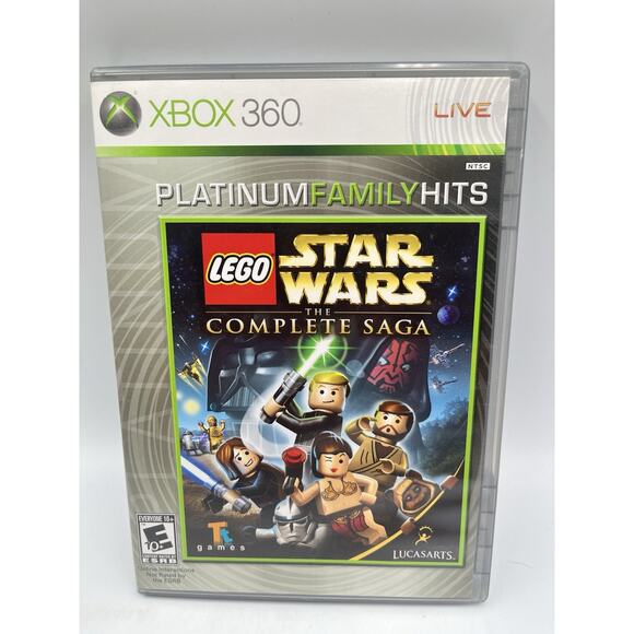 LEGO Star Wars: The Complete Saga CIB (Microsoft Xbox 360, 2007) - Picture 1 of 7